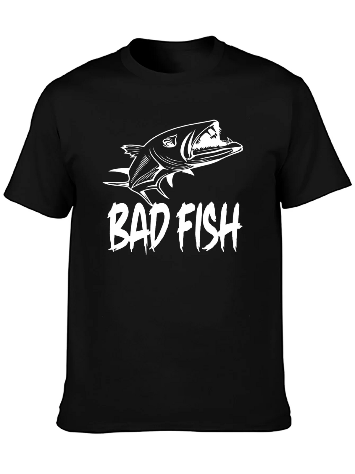 Bad Fish Graphic Tee - Mens Black T-Shirt product image 1