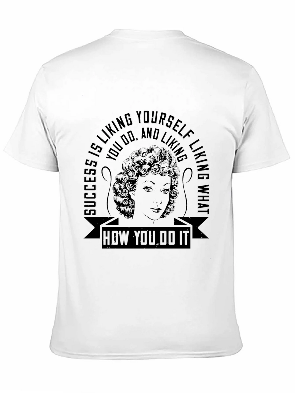 Success Liking Yourself Quote T-Shirt product image 10