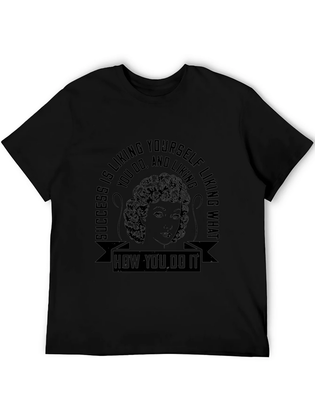 Success Liking Yourself Quote T-Shirt product image 5