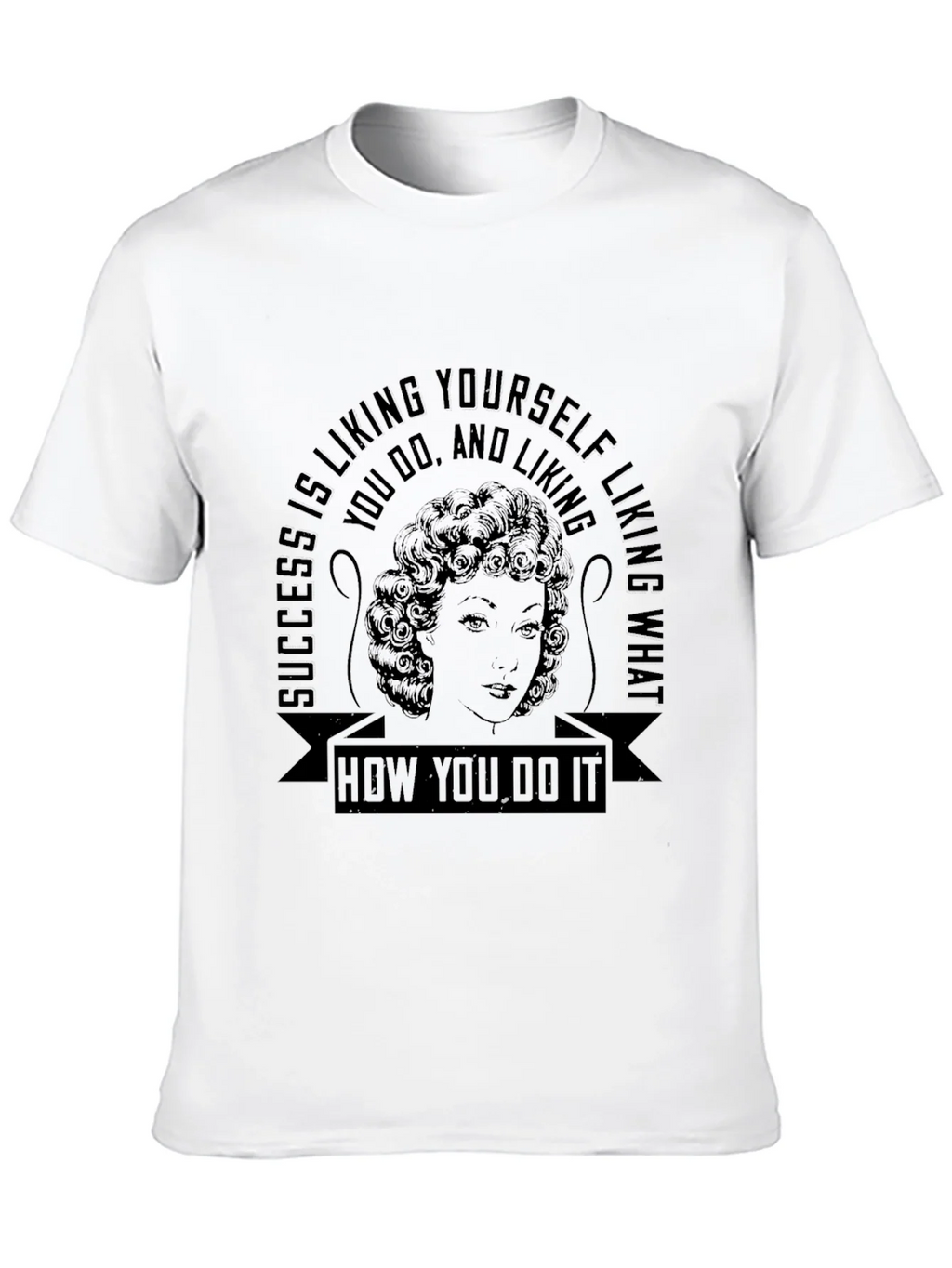Success Liking Yourself Quote T-Shirt product image 9