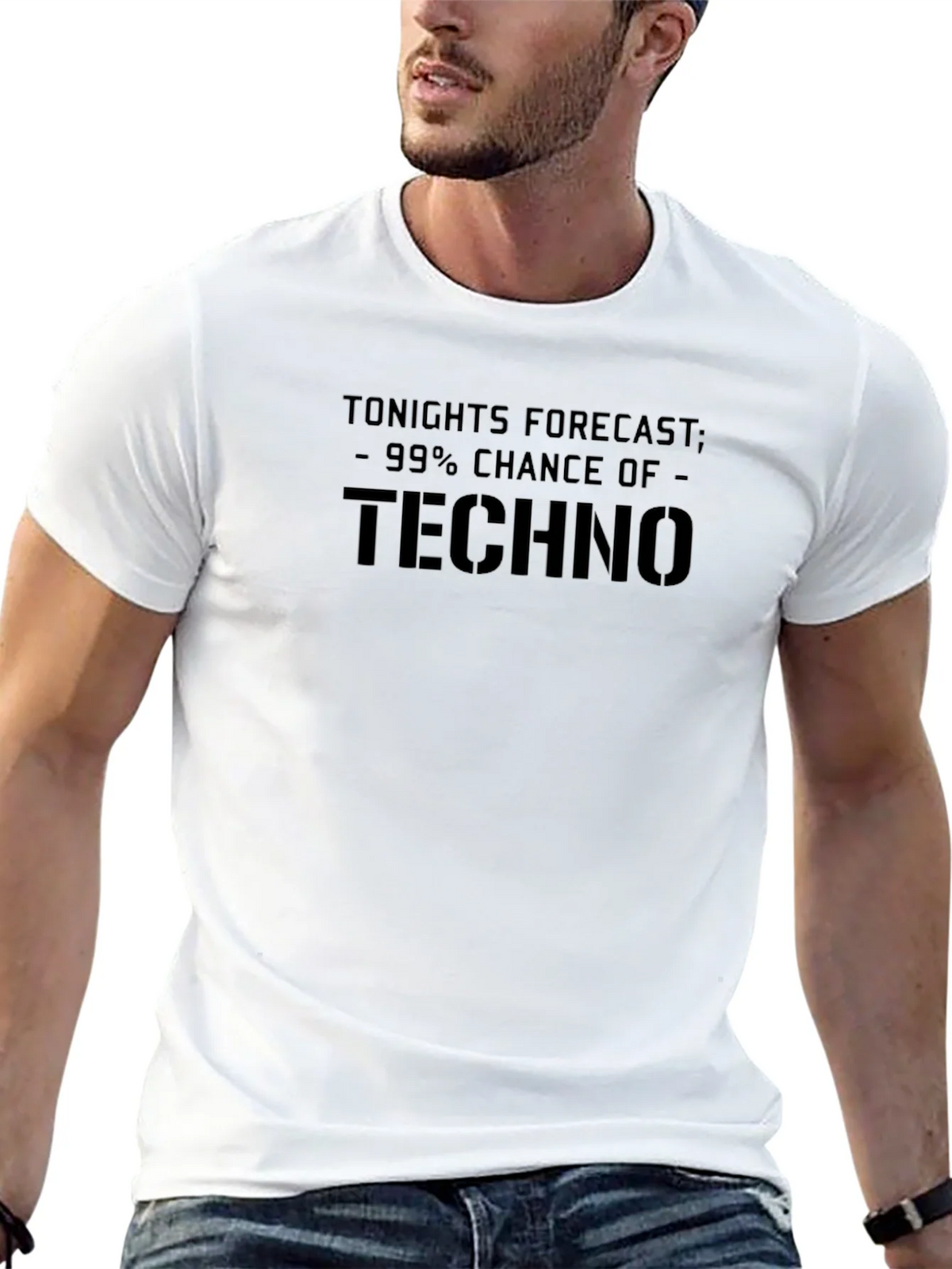 Techno Forecast Graphic T-Shirt product image 12