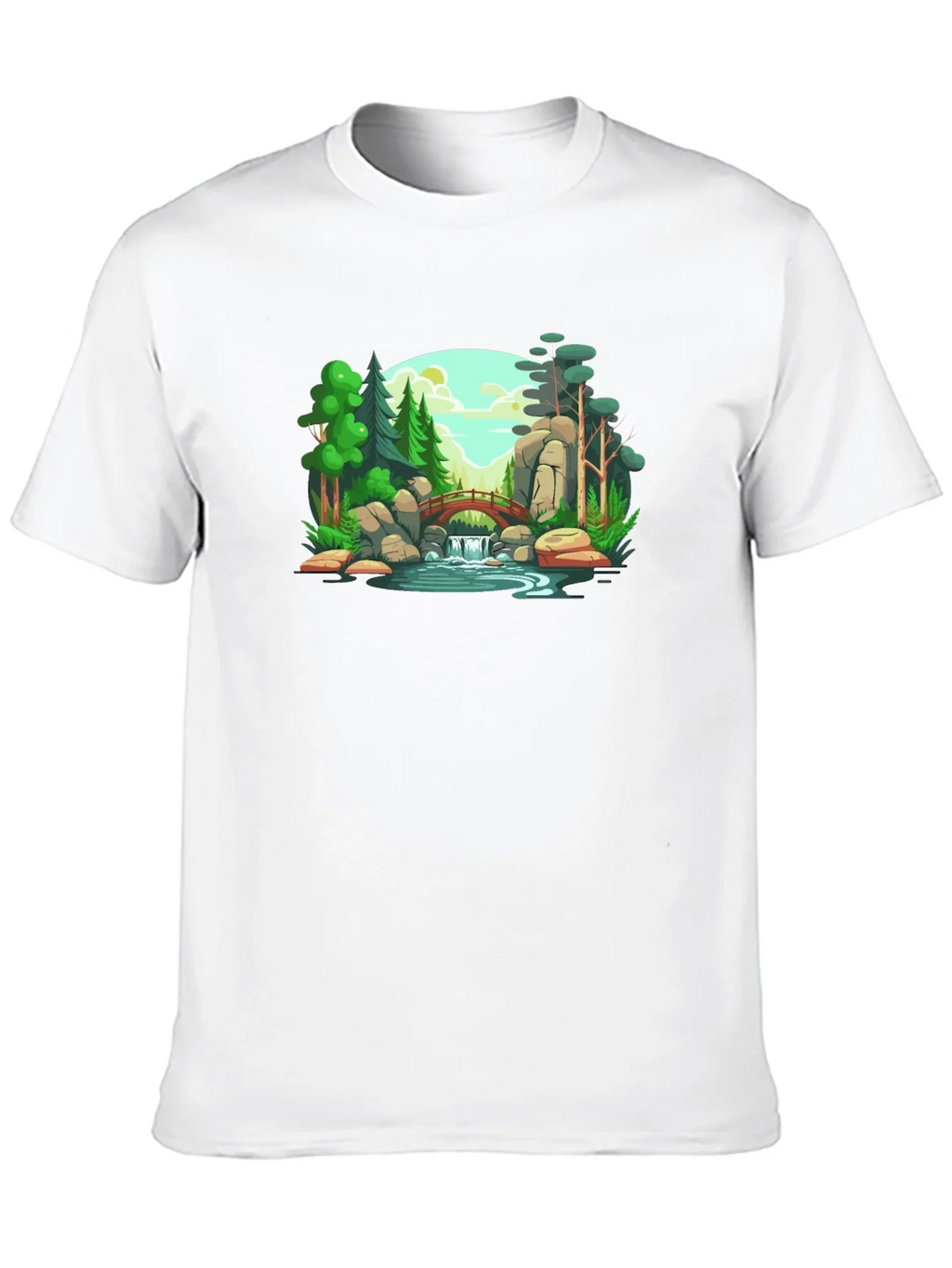 Scenic Landscape Graphic Print T-Shirt product image 9
