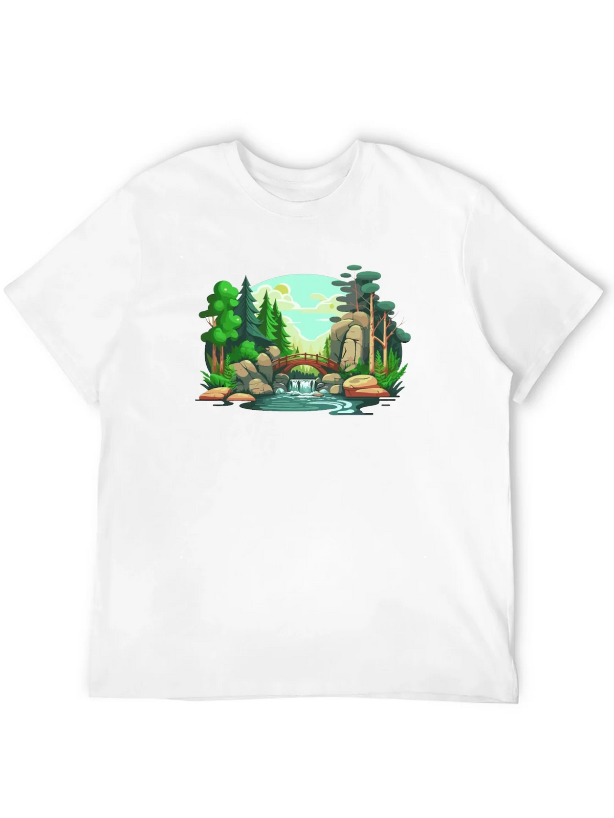 Scenic Landscape Graphic Print T-Shirt product image 11