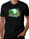 Scenic Landscape Graphic Print T-Shirt product image 1