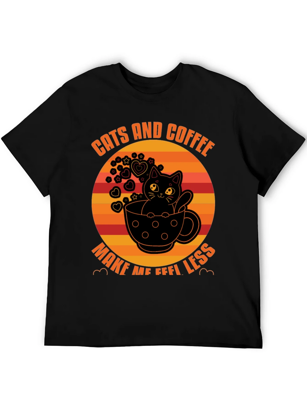 Cats and Coffee T-Shirt - Unisex Graphic Tee product image 5