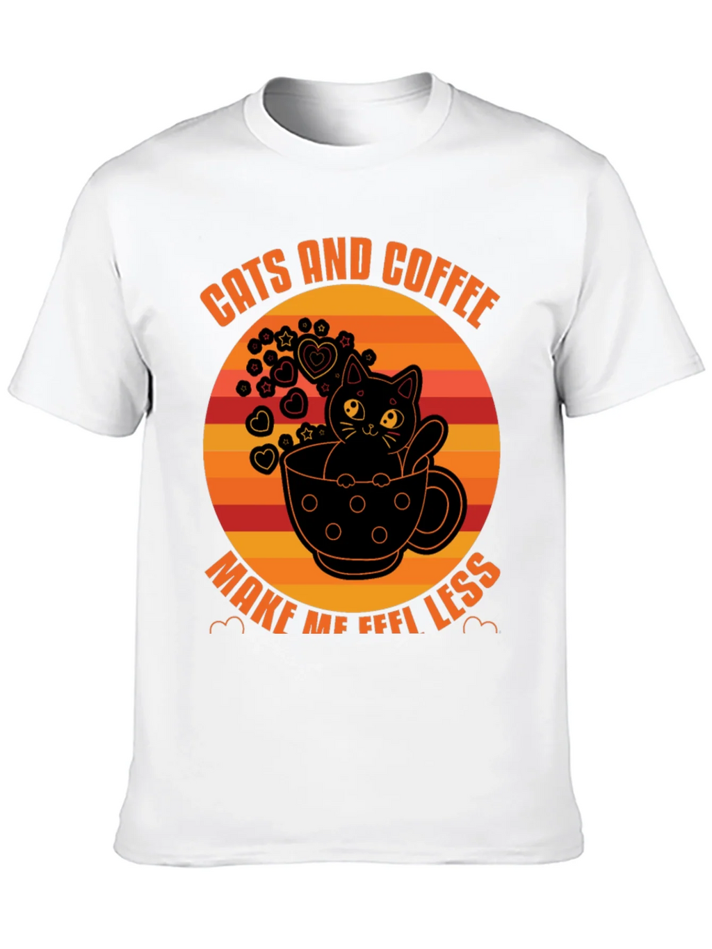 Cats and Coffee T-Shirt - Unisex Graphic Tee product image 9