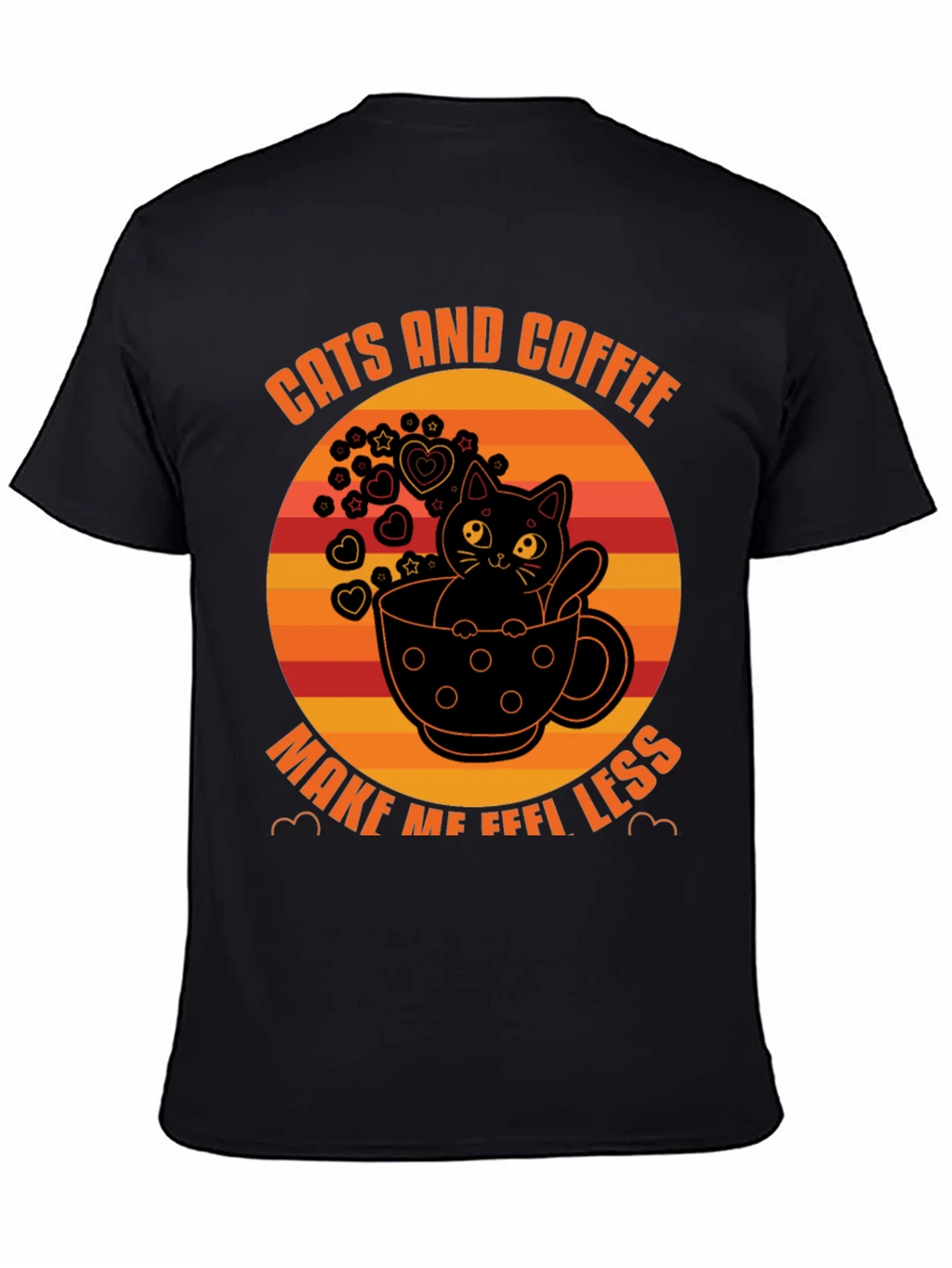 Cats and Coffee T-Shirt - Unisex Graphic Tee product image 4