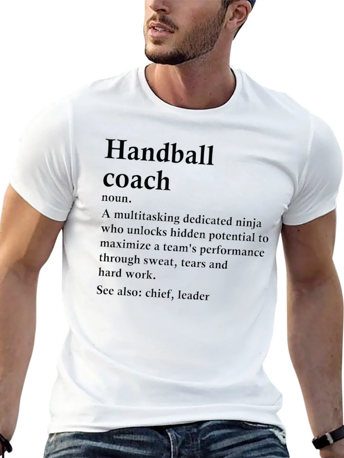 Handball Coach Definition T-Shirt product image 12
