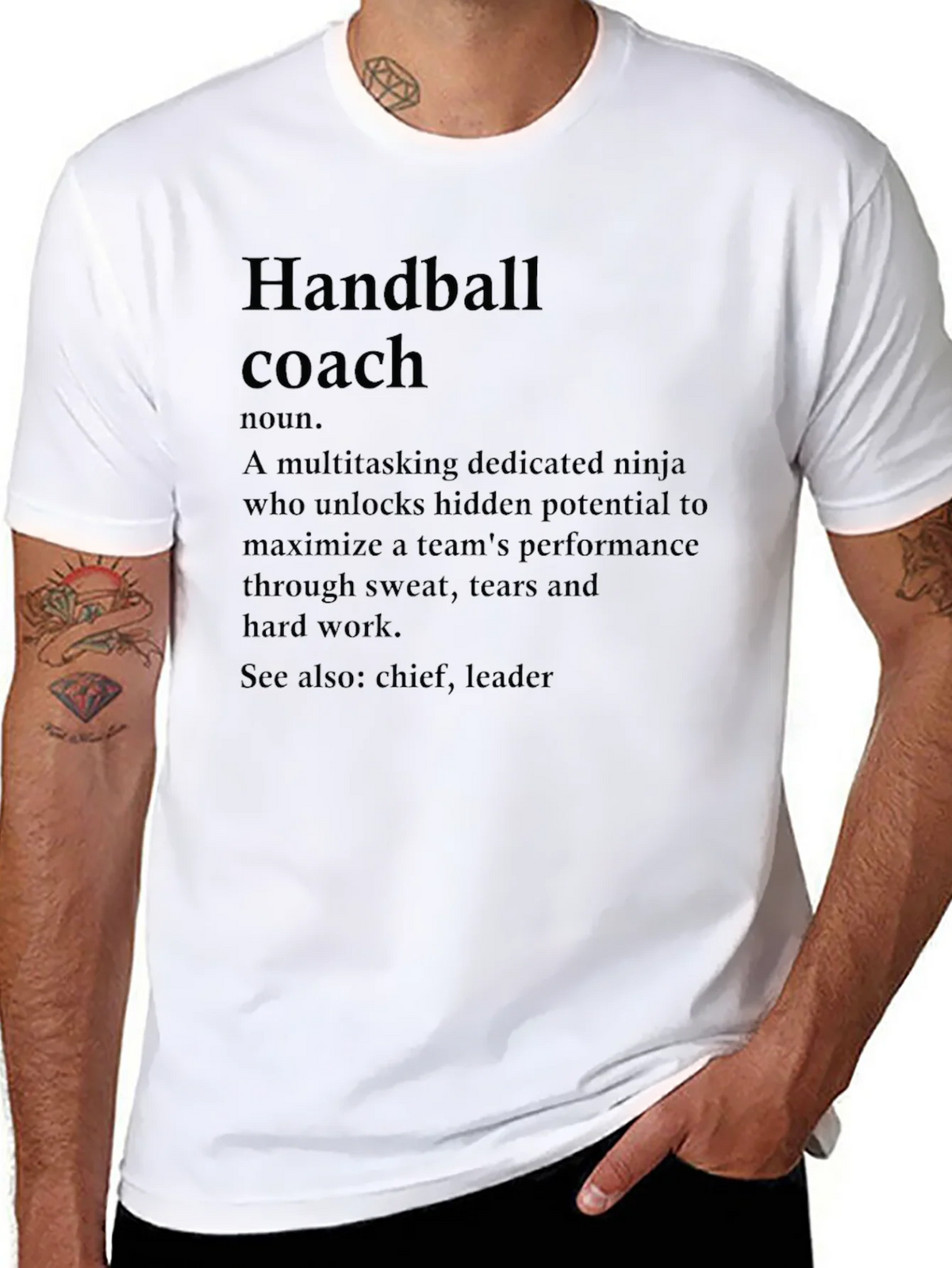 Handball Coach Definition T-Shirt product image 7