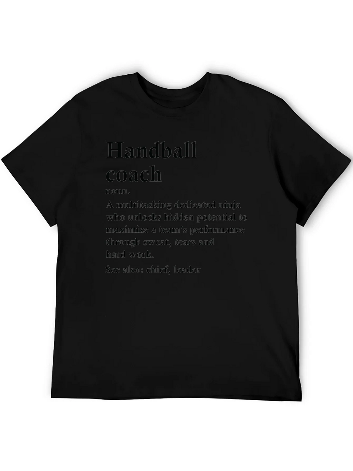 Handball Coach Definition T-Shirt product image 5