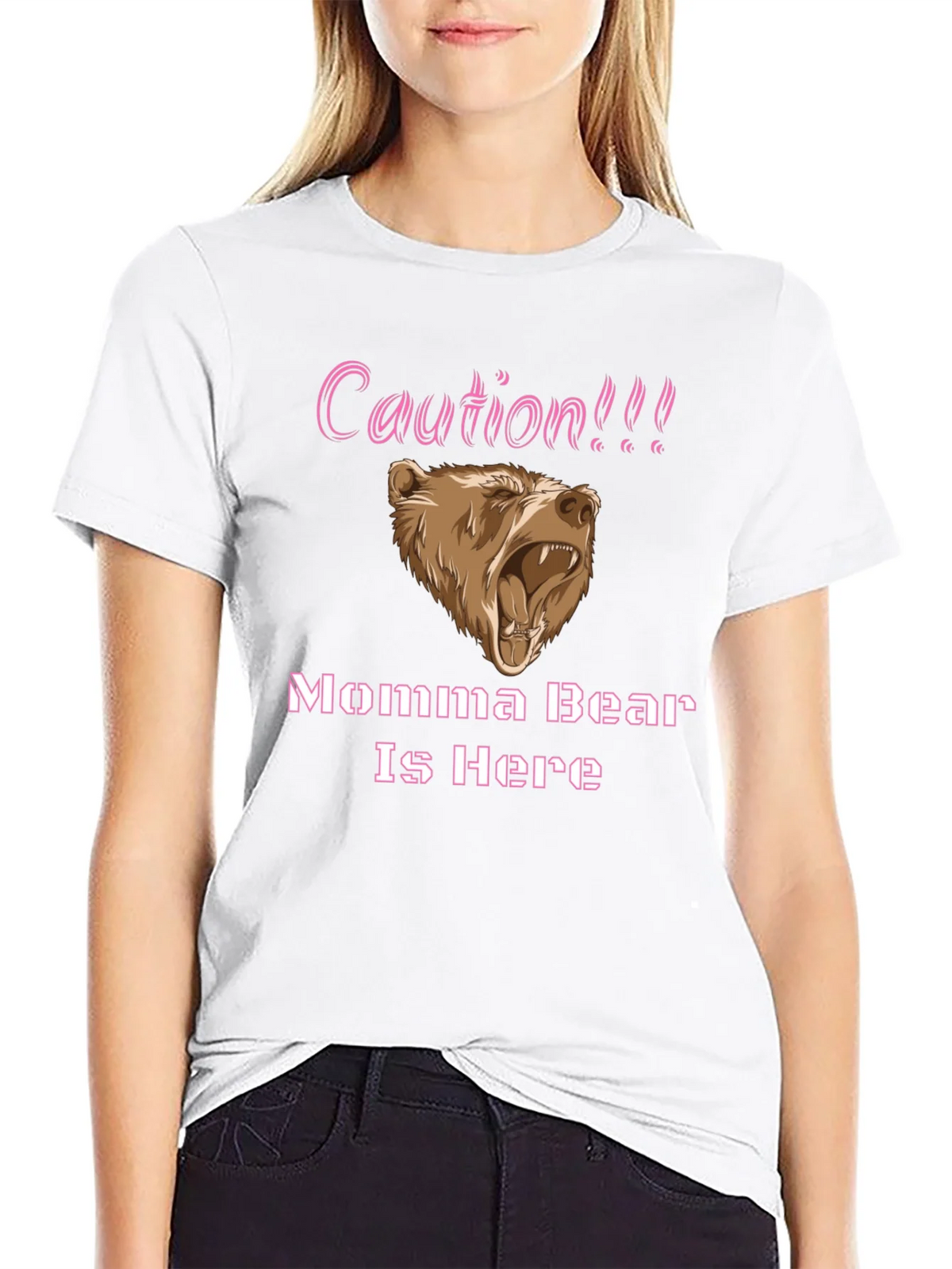 Caution Momma Bear T-Shirt product image 8