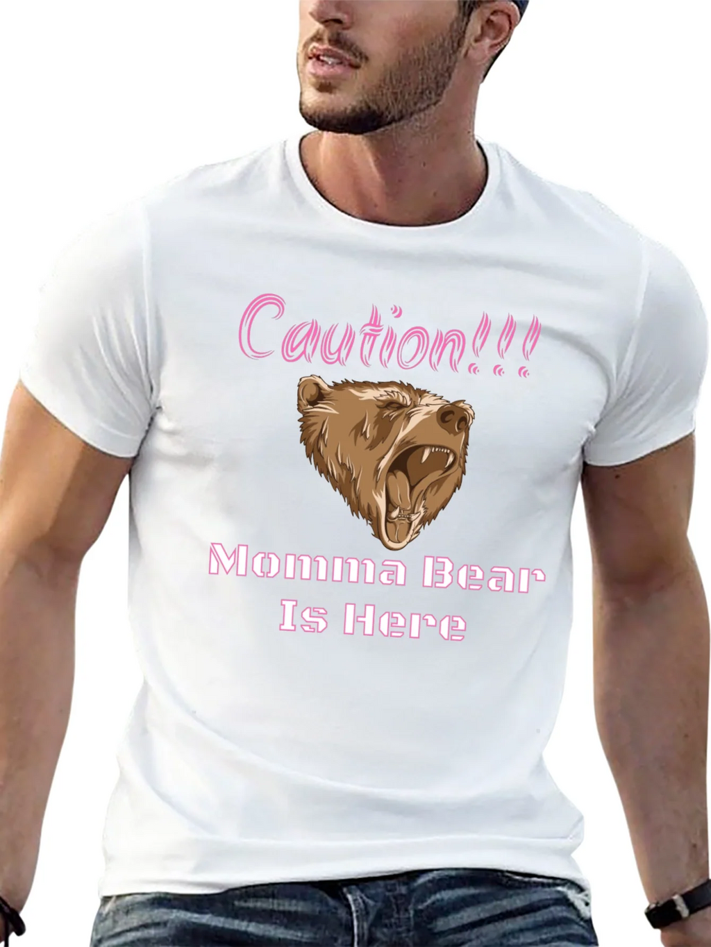 Caution Momma Bear T-Shirt product image 12