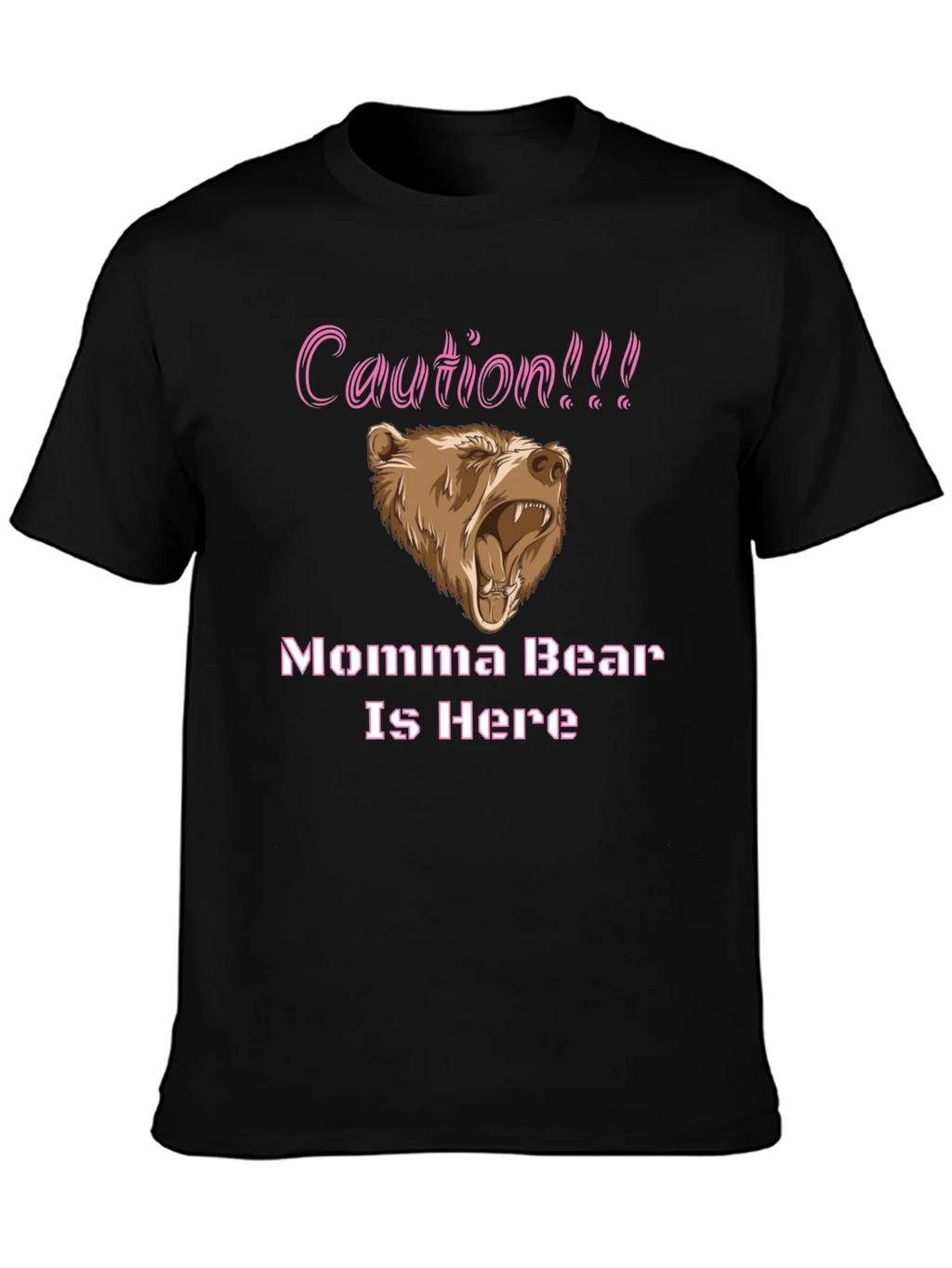 Caution Momma Bear T-Shirt product image 3