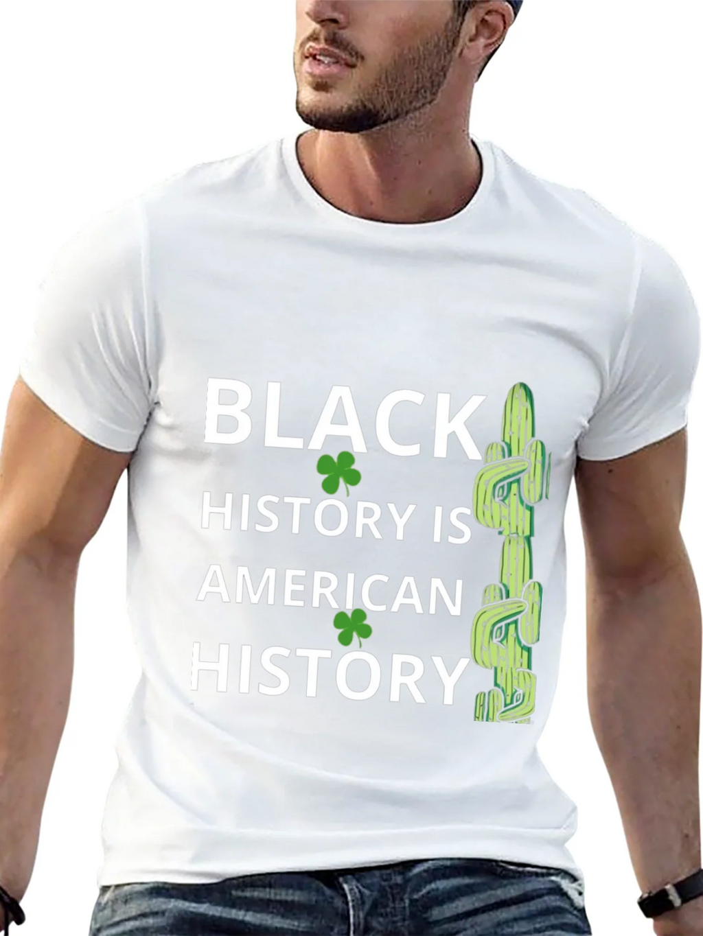 Black History is American T-Shirt product image 7