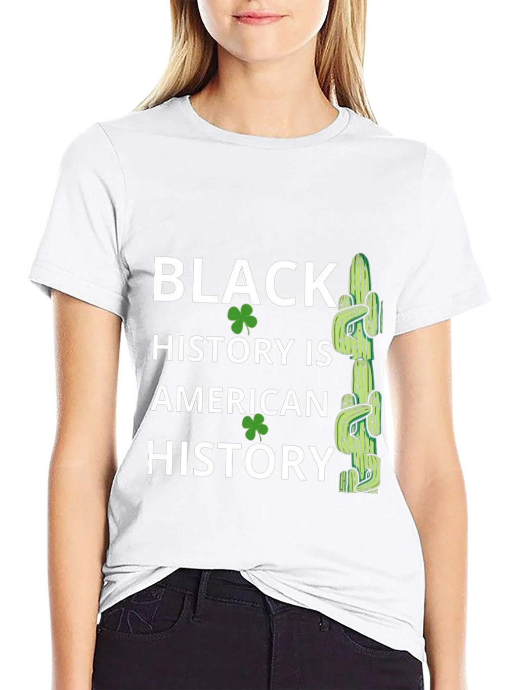 Black History is American T-Shirt product image 5