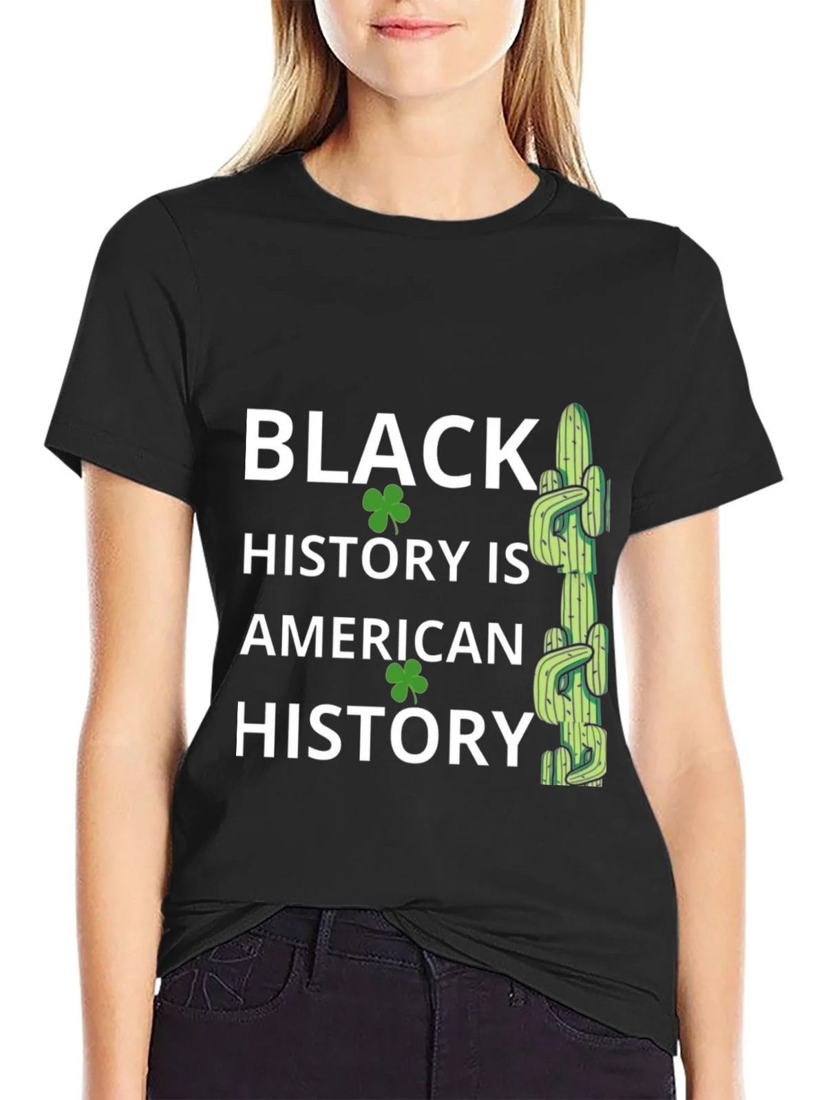Black History is American T-Shirt product image 2