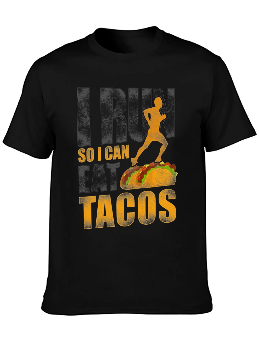 Run For Tacos Graphic Tee - Funny Foodie Shirt product image 3