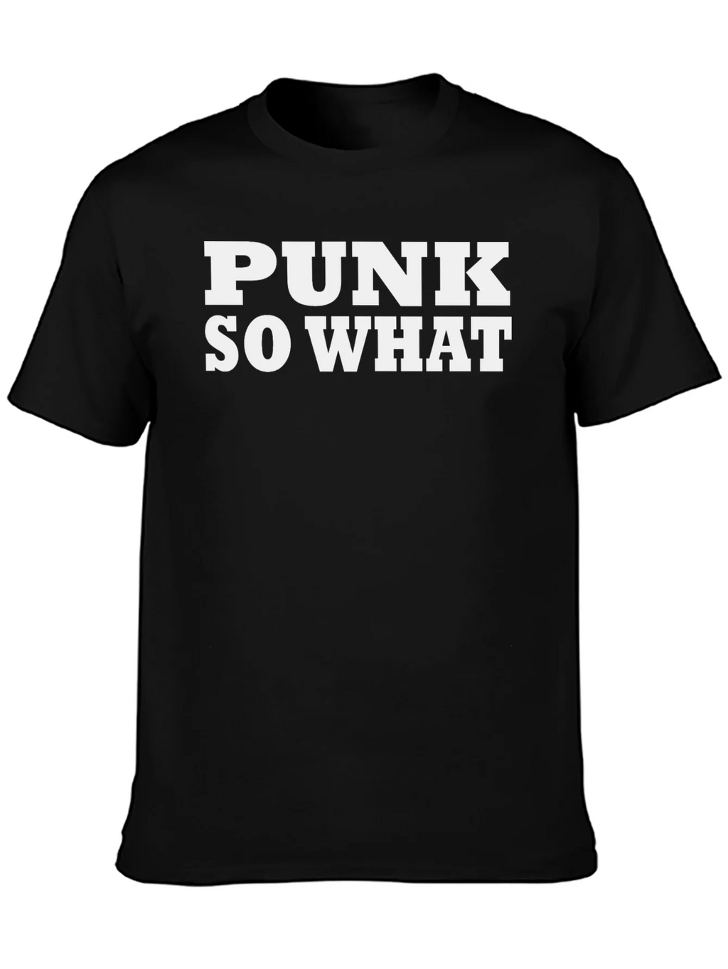 Punk So What Graphic Tee - Bold Statement T-Shirt product image 1