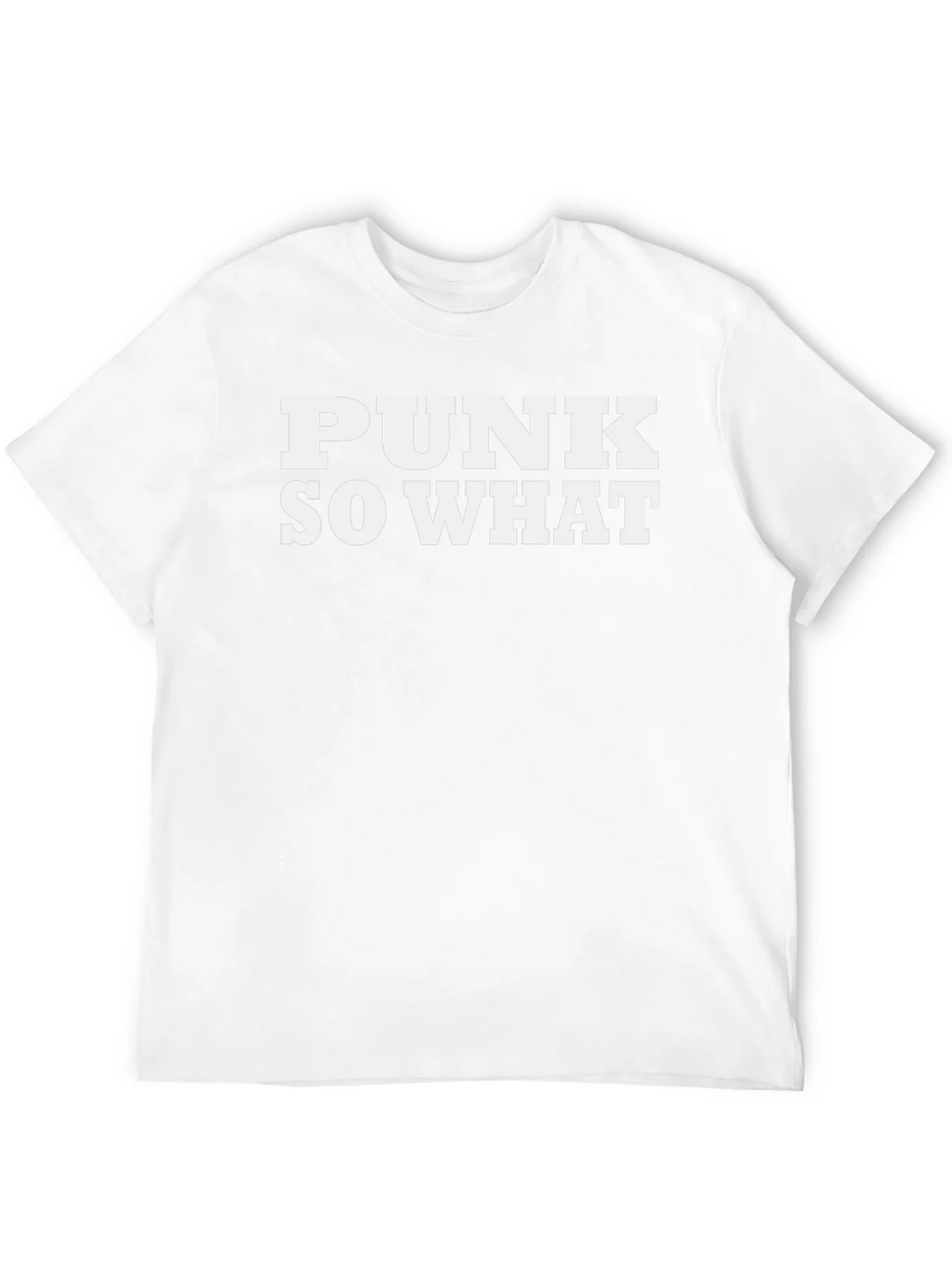 Punk So What Graphic Tee - Bold Statement T-Shirt product image 3