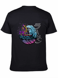 Ramen Wave Graphic Tee - Unique Design Soft Fabric product image 1