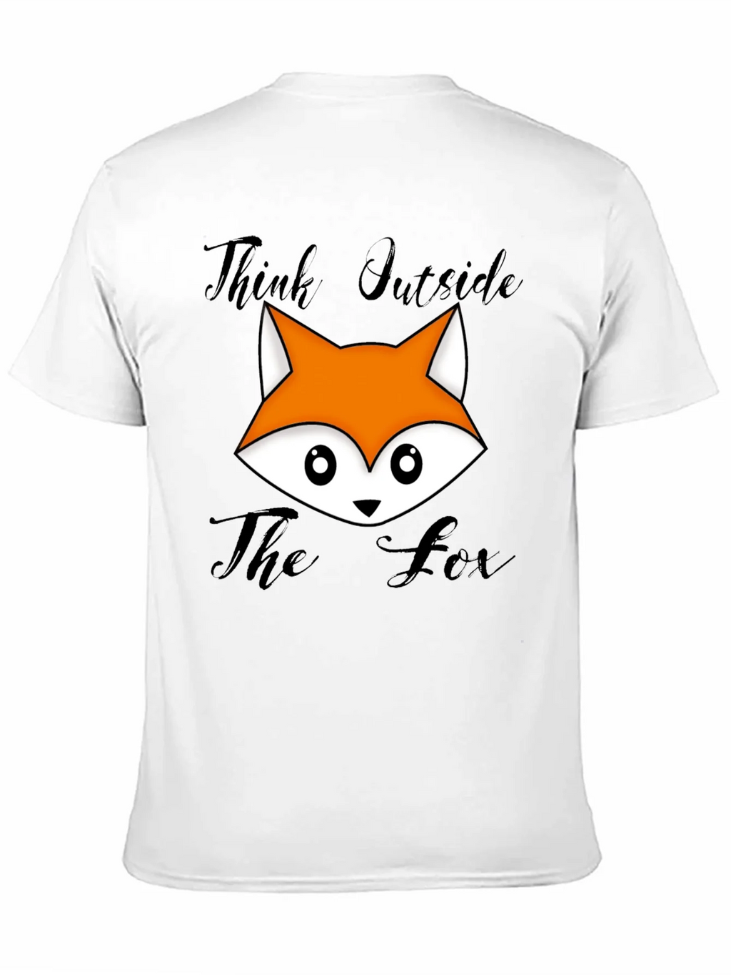 Think Outside The Fox Graphic T-Shirt - Black product image 10