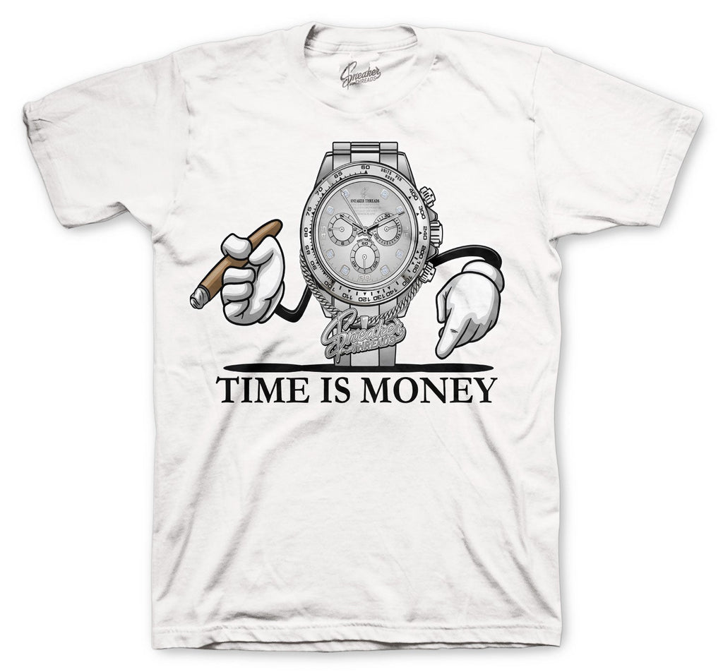 Retro 1 Silver Toe Grind Time Shirt