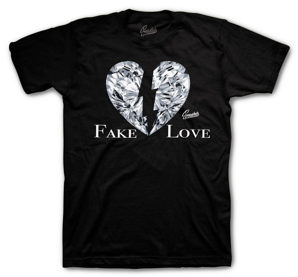 Retro 5 Anthracite Love Shirt