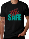 OK Safe Graphic Tee - Black product image 1