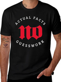Actual Facts No Guesswork Graphic Tee product image 1