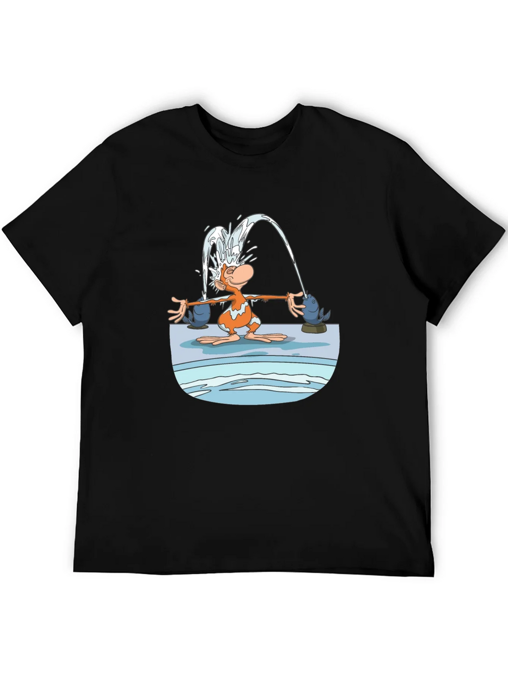 Fun Cartoon Monkey Graphic T-Shirt product image 5