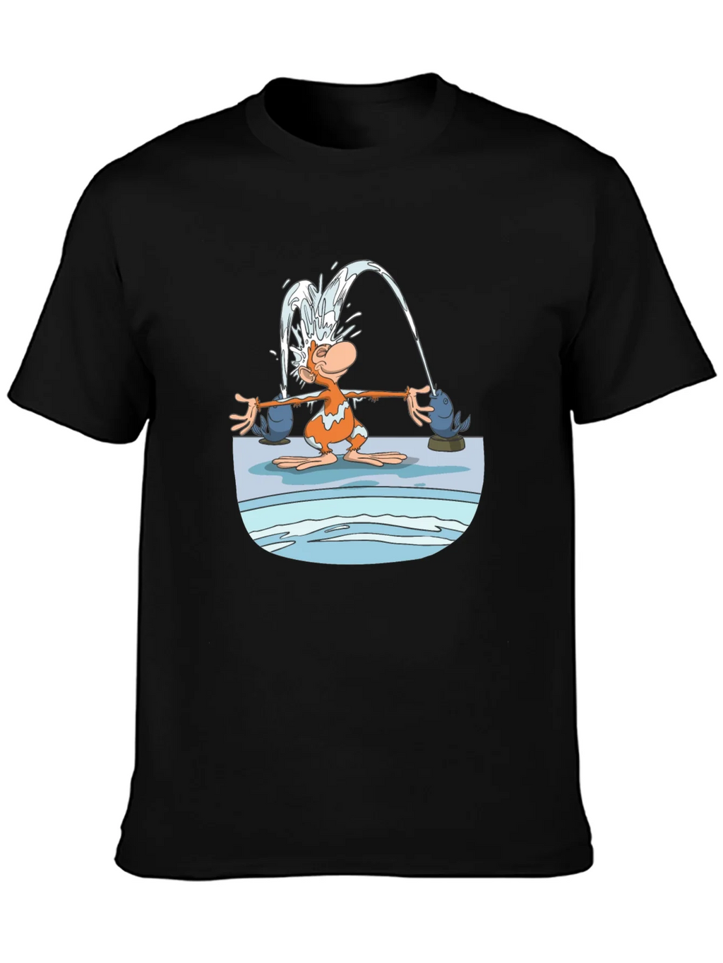 Fun Cartoon Monkey Graphic T-Shirt product image 3