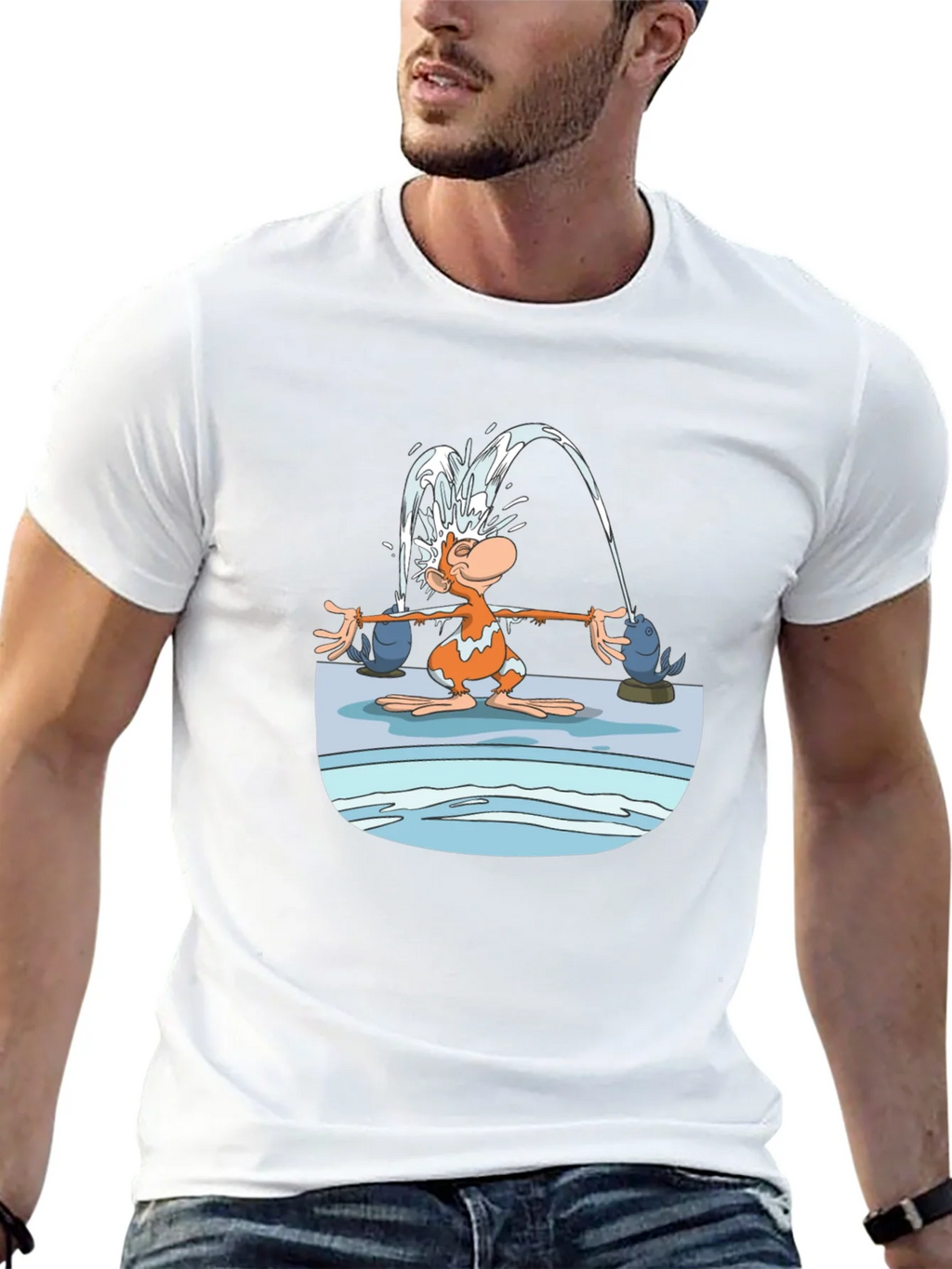 Fun Cartoon Monkey Graphic T-Shirt product image 12