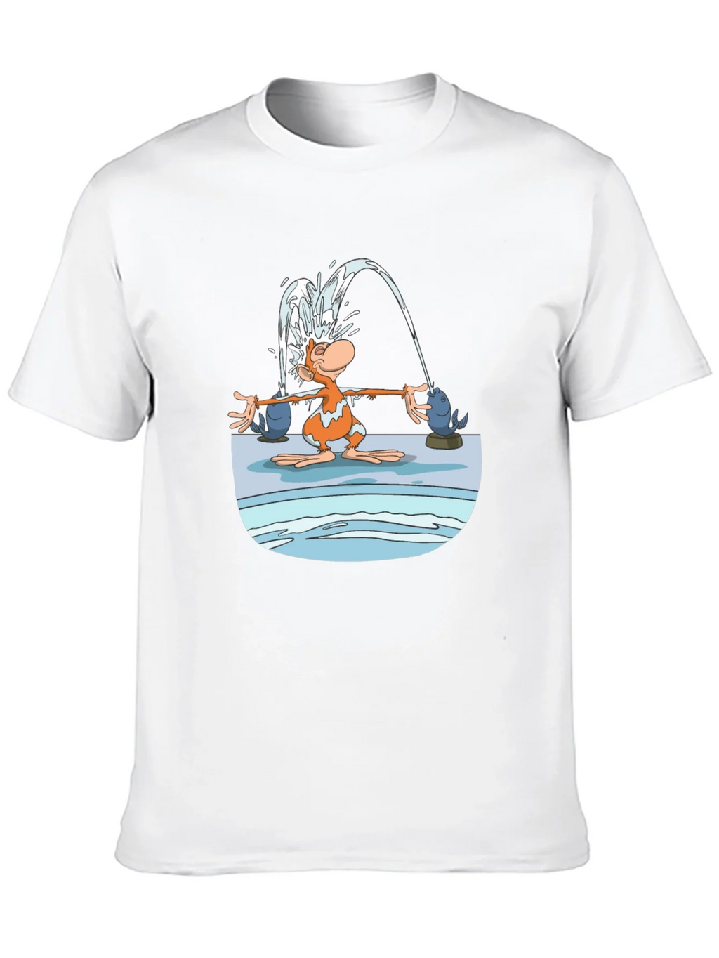 Fun Cartoon Monkey Graphic T-Shirt product image 9
