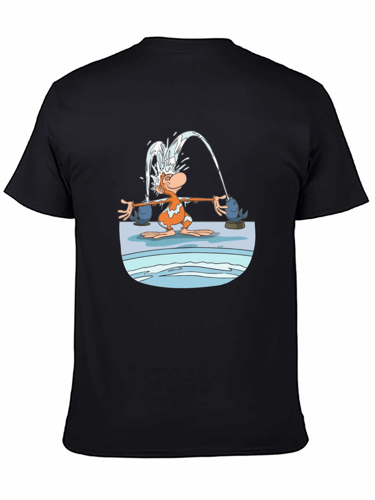 Fun Cartoon Monkey Graphic T-Shirt product image 4