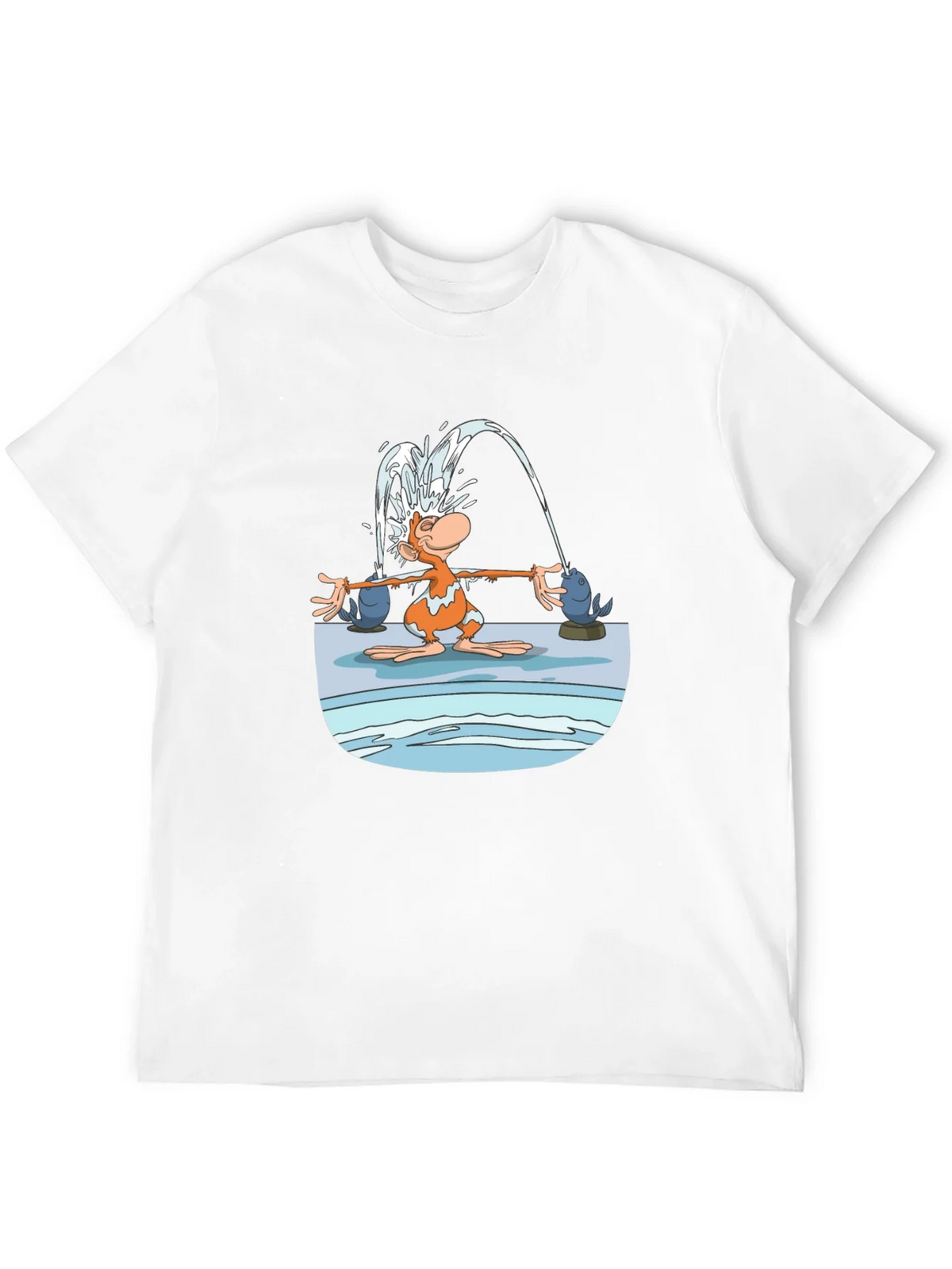 Fun Cartoon Monkey Graphic T-Shirt product image 11