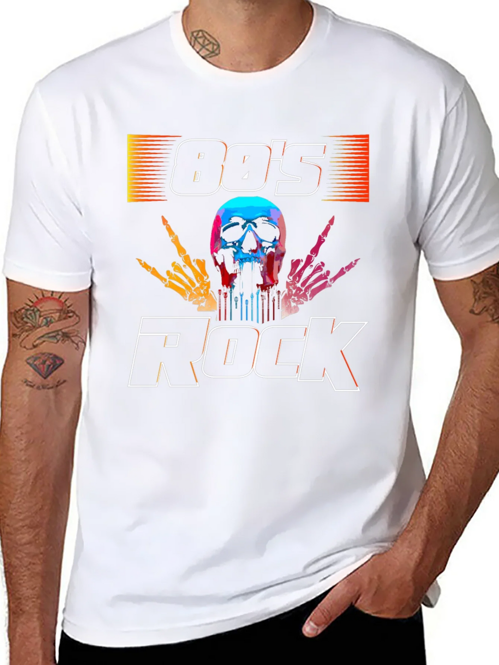 80s Rock Graphic T-Shirt product image 5