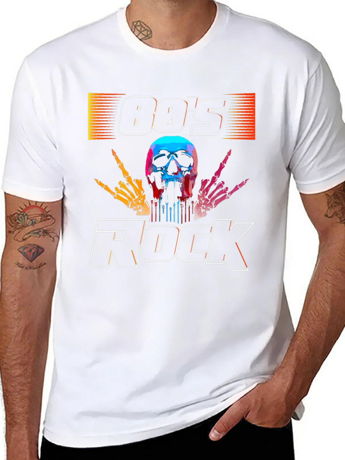 80s Rock Graphic T-Shirt product image 5