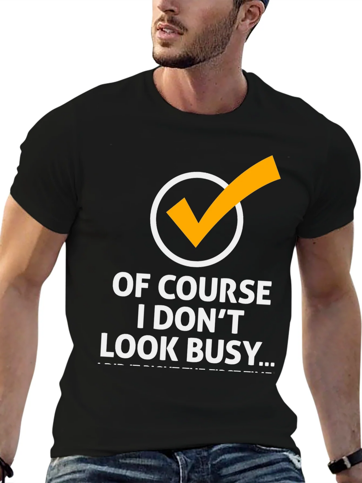 Of Course I Dont Look Busy Graphic Tee product image 6
