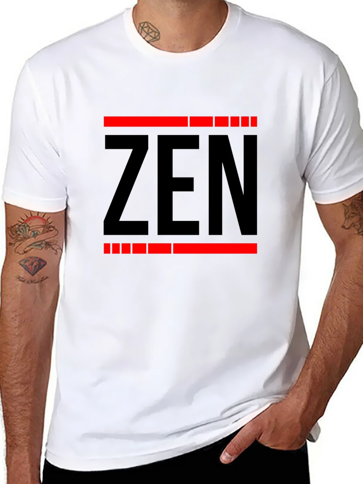 Zen Graphic T-Shirt - Stylish Black Tee for Men product image 7