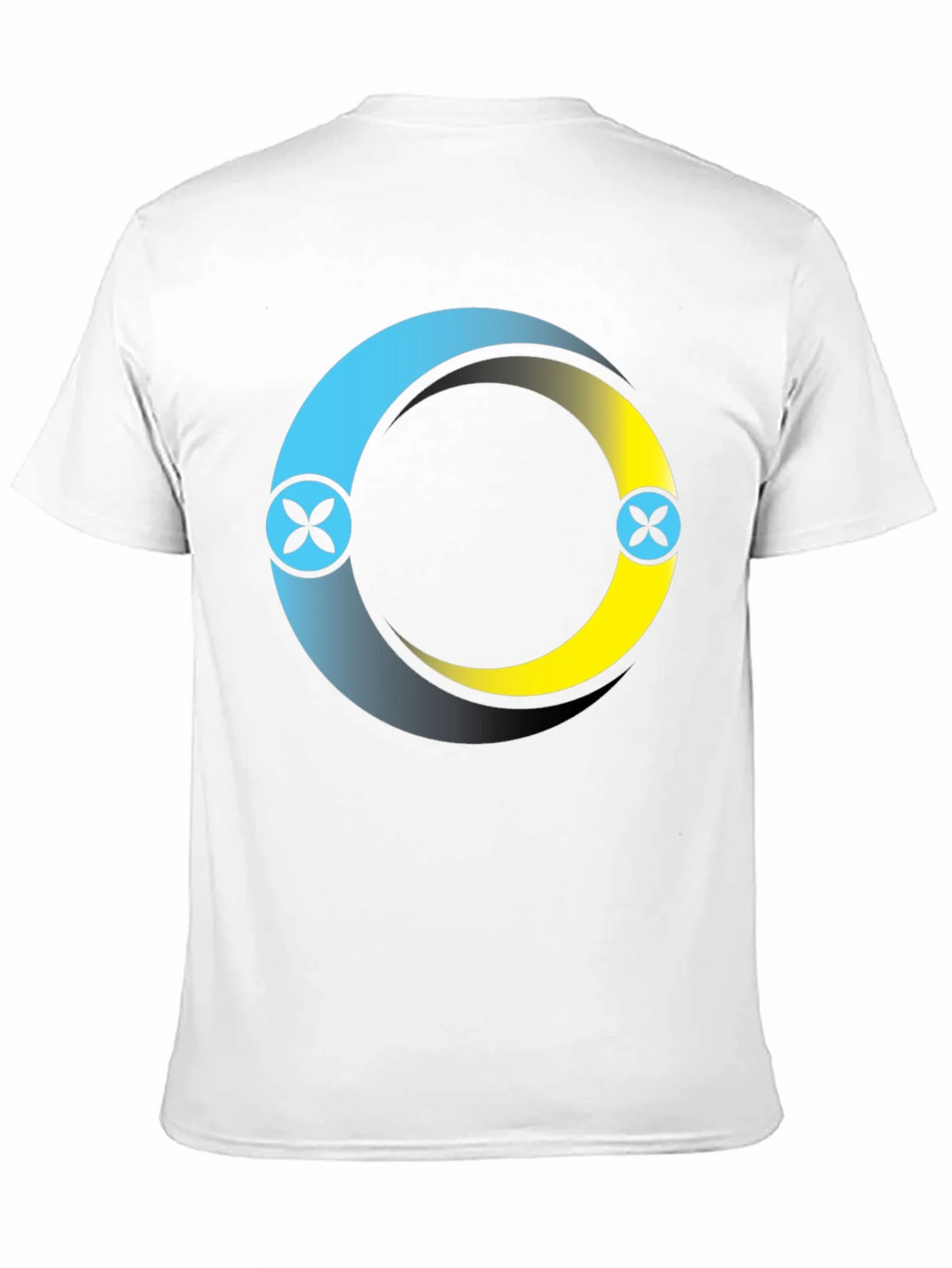 Circle Logo Black T-Shirt: Modern Casual Style product image 7