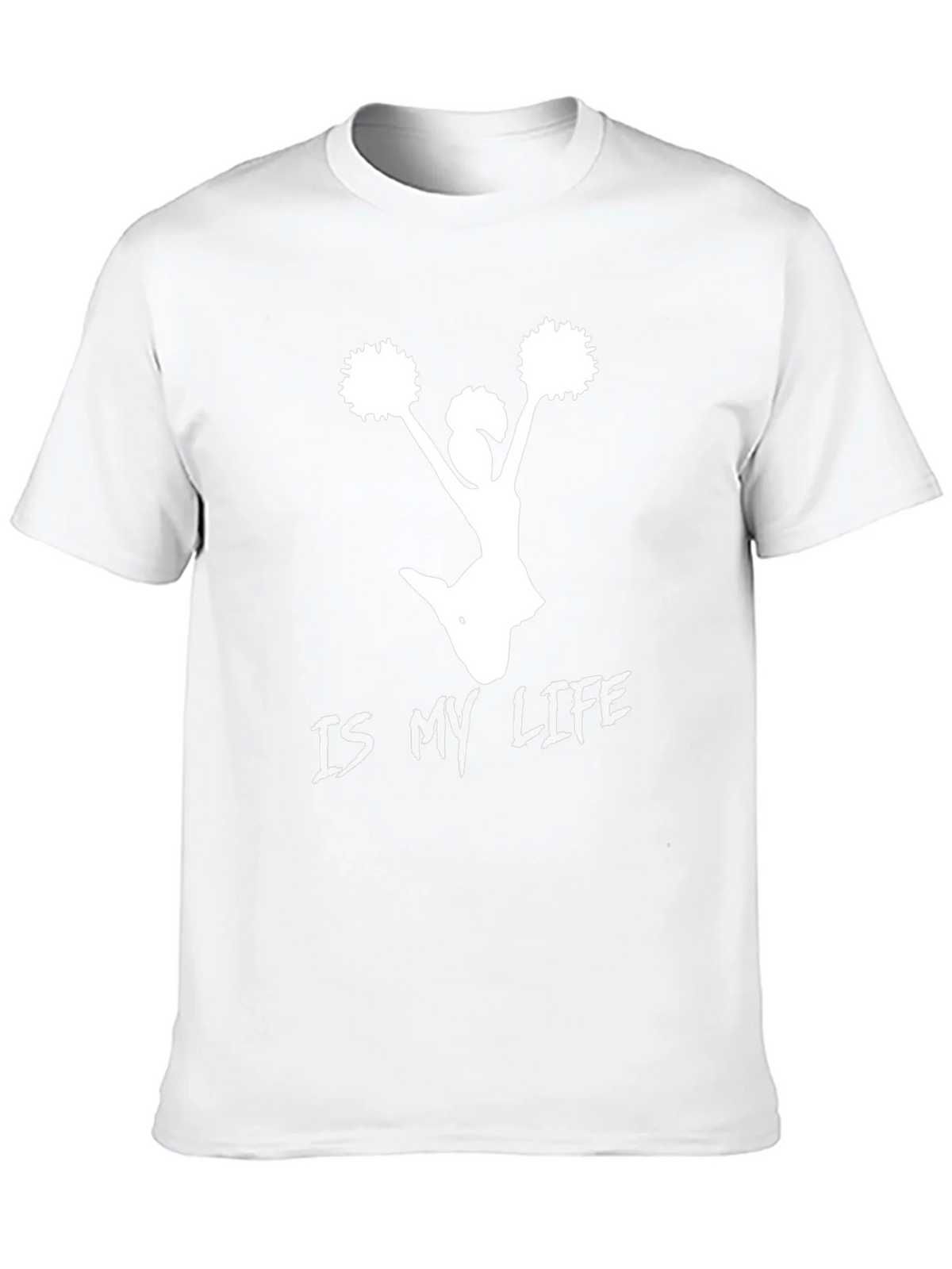 Cheerleader Is My Life T-Shirt - Black product image 9