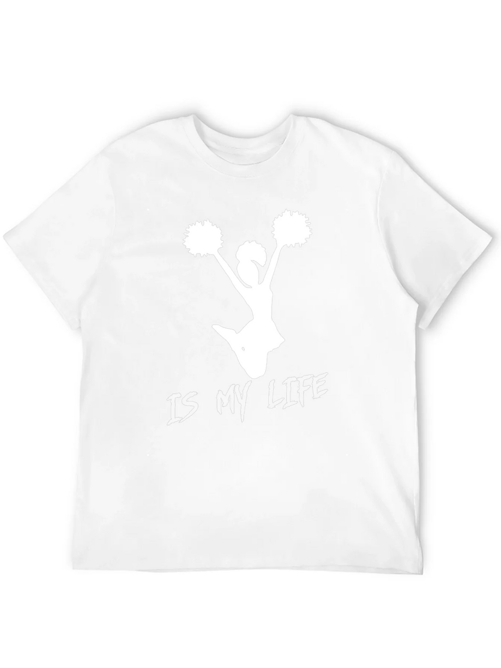Cheerleader Is My Life T-Shirt - Black product image 11