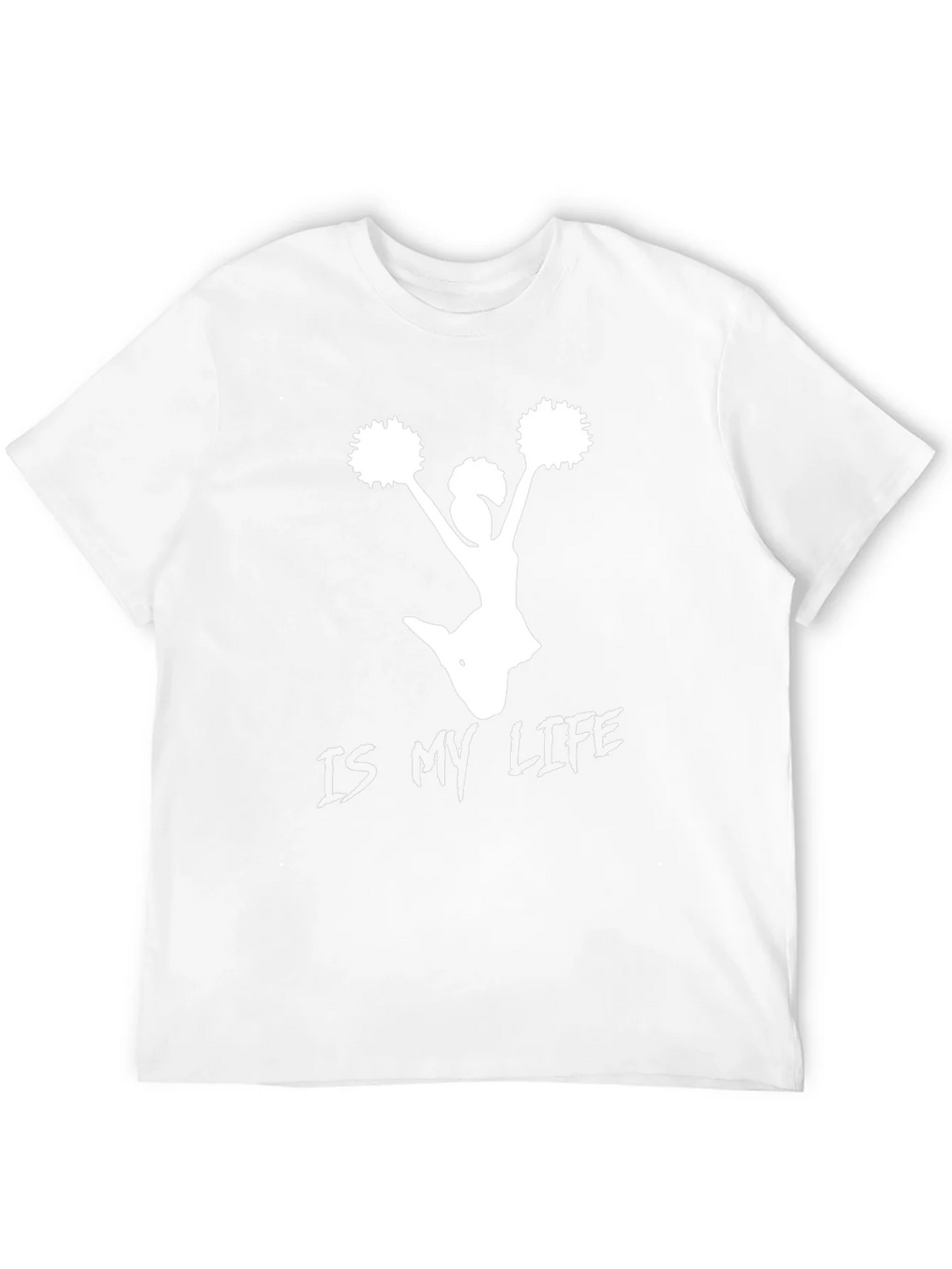 Cheerleader Is My Life T-Shirt - Black product image 11