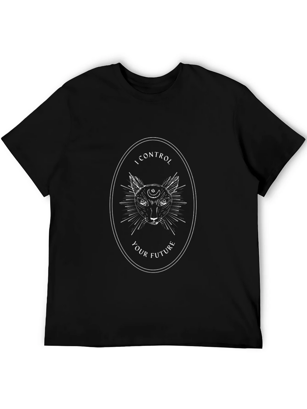 Mystic Cat Graphic Tee - Control Your Future product image 4