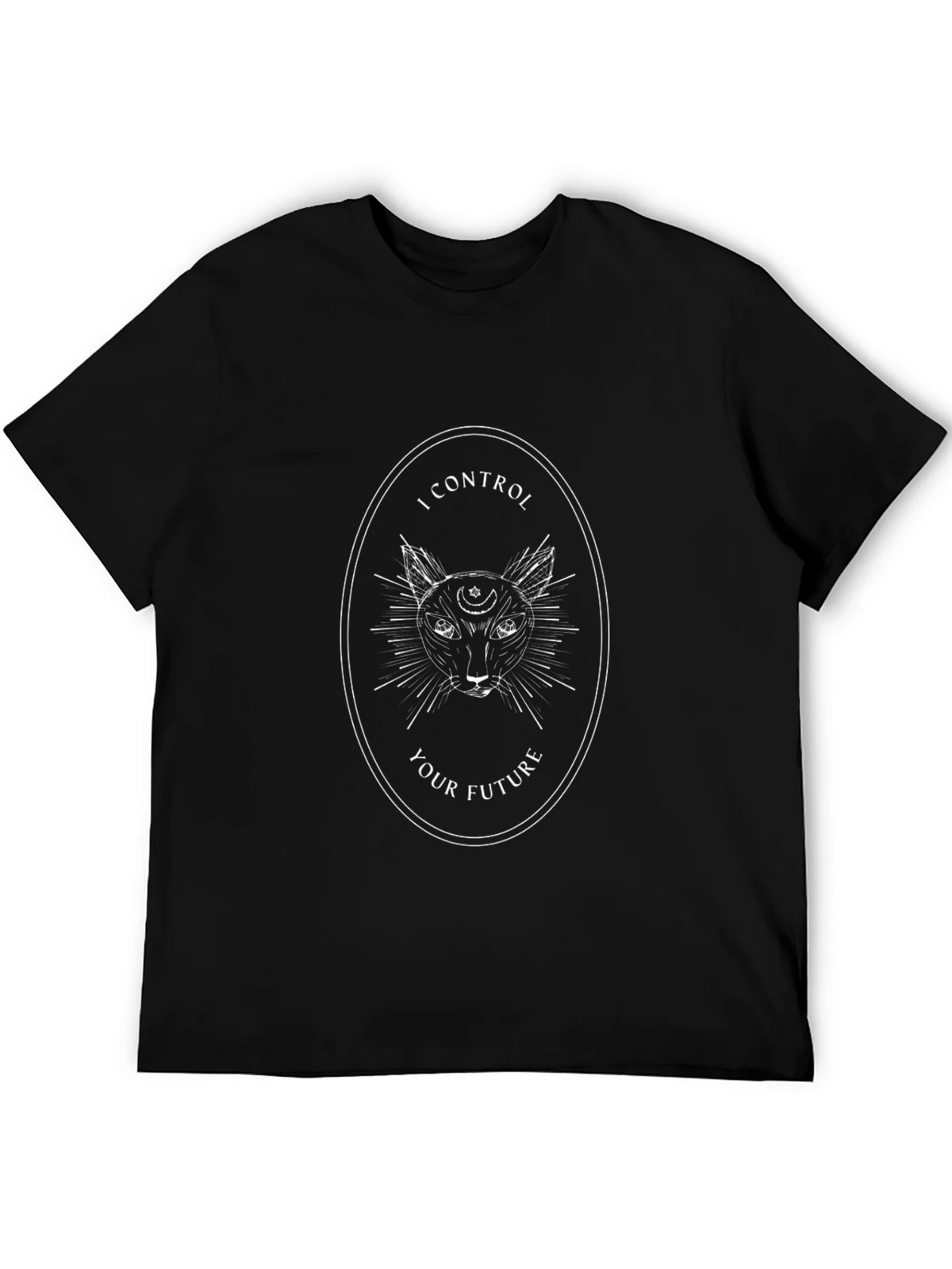 Mystic Cat Graphic Tee - Control Your Future product image 4