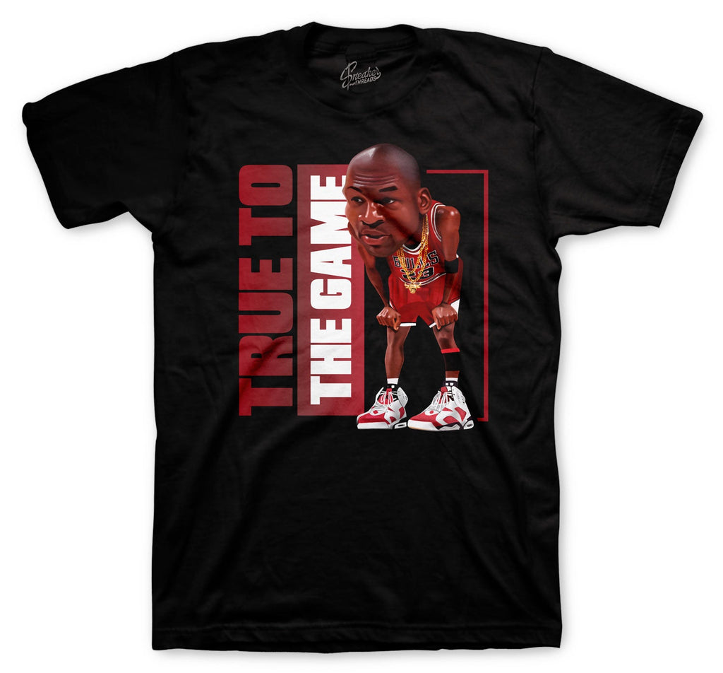 Retro 6 Carmine True Game Shirt