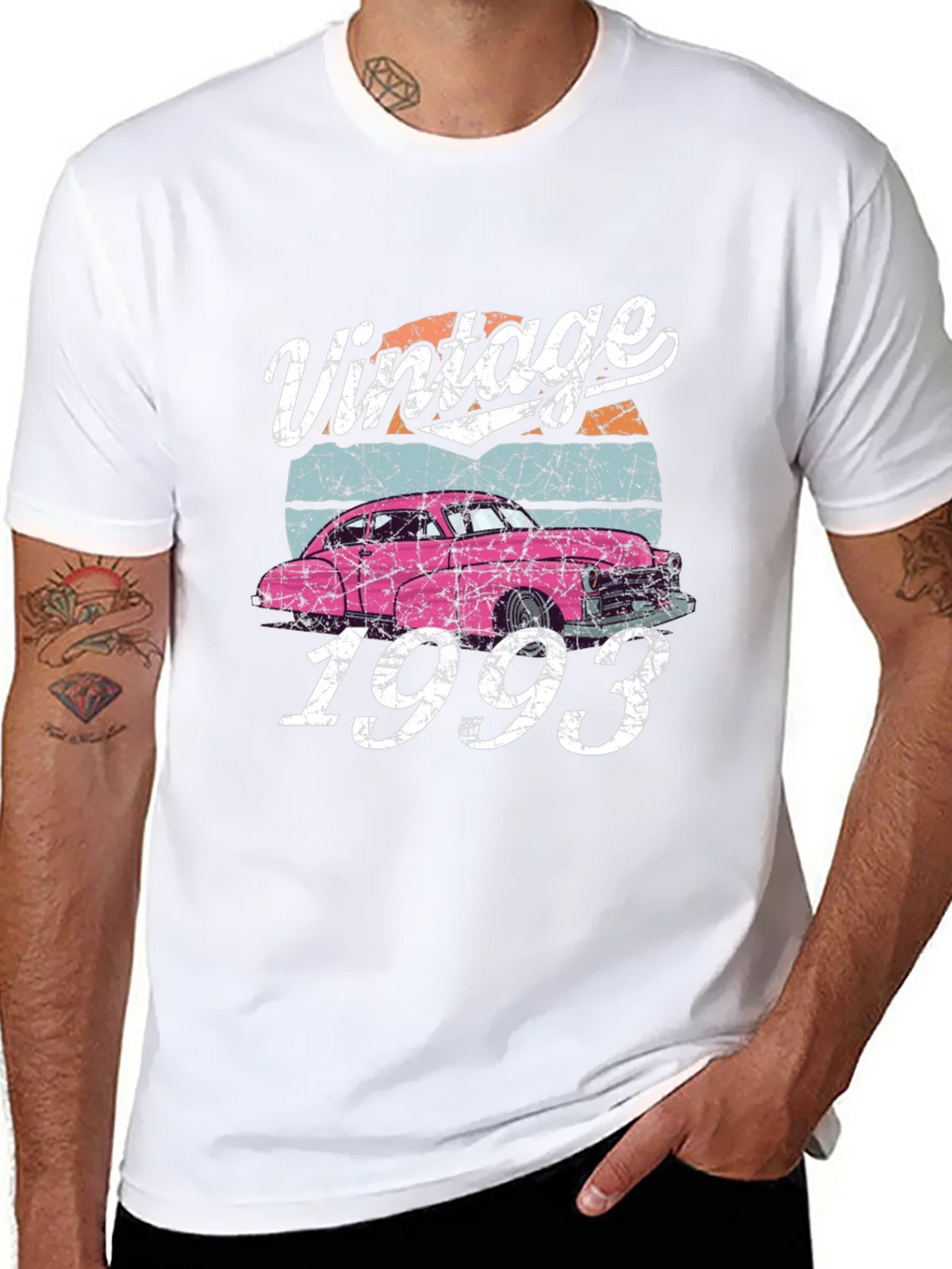 Vintage 1993 Car T-Shirt - Classic Style product image 3