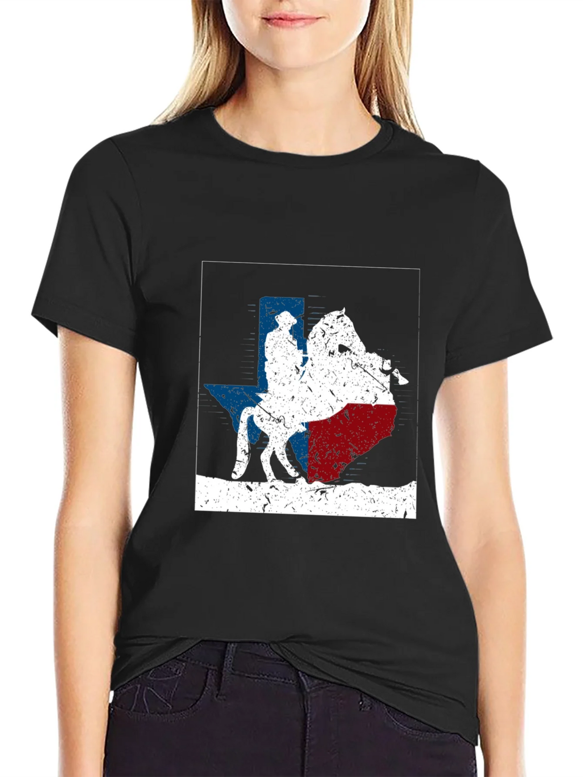 Texas Cowboy T-Shirt - State Pride Tee product image 2