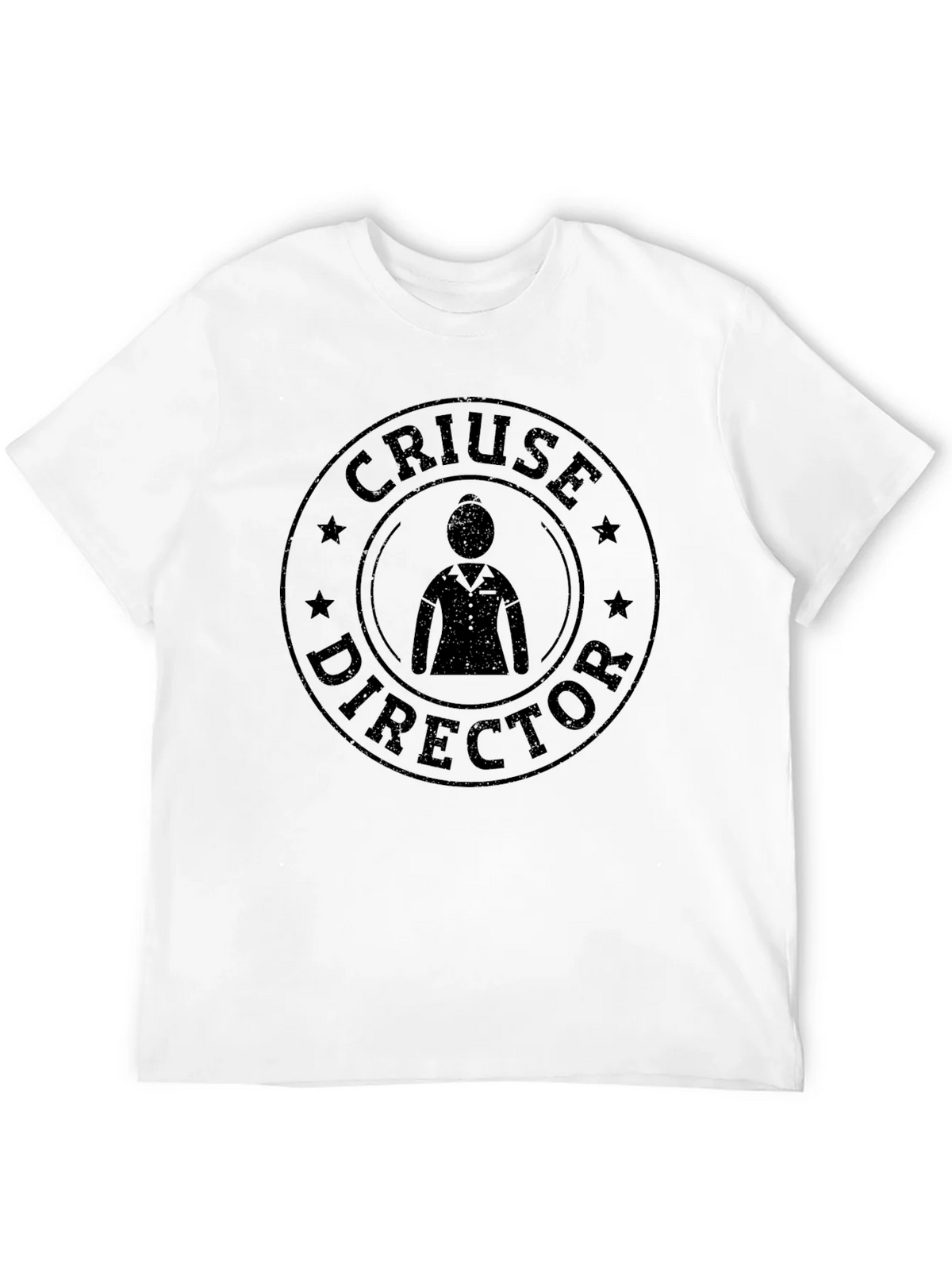 Cruise Director Graphic Tee - Black Cotton Blend T-Shirt product image 11