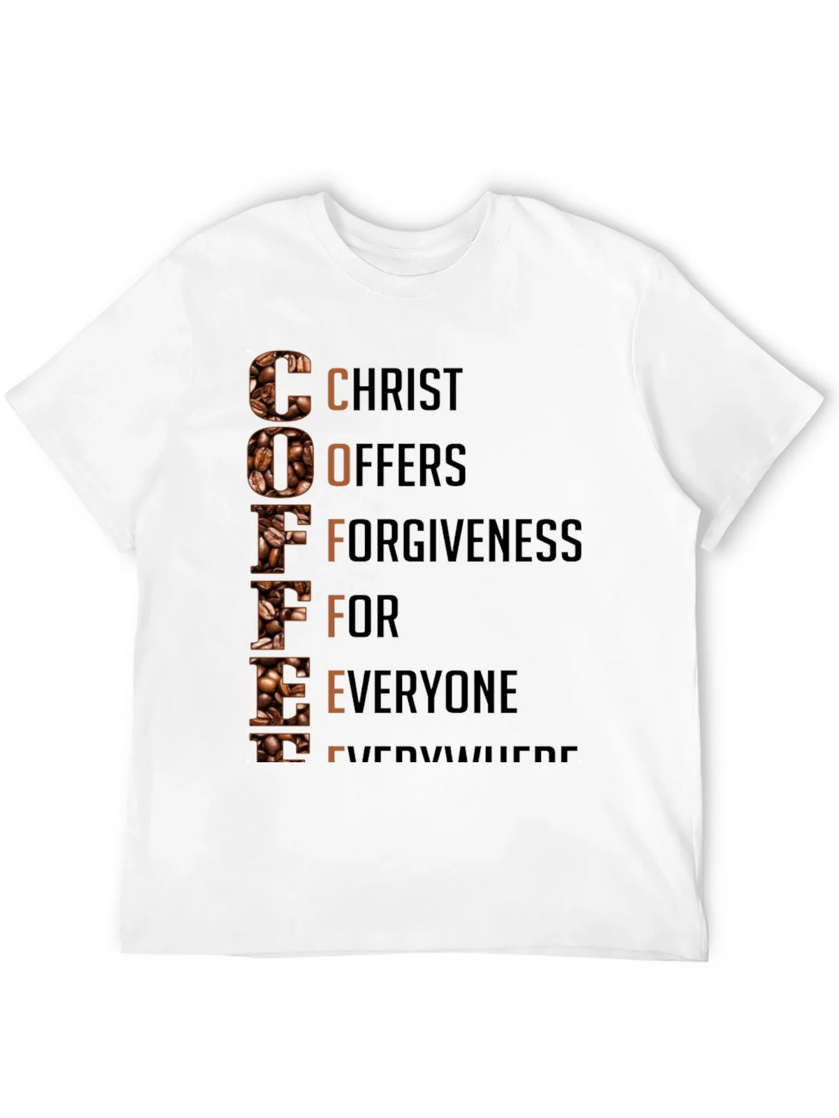 Coffee Christian T-Shirt: Christ Offers Forgiveness product image 11